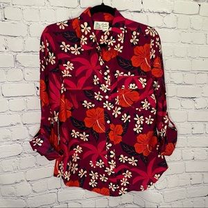 Lucky Brand Floral Blouse
